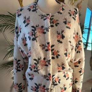 &OtherStories Floral Sweater/Cardigan